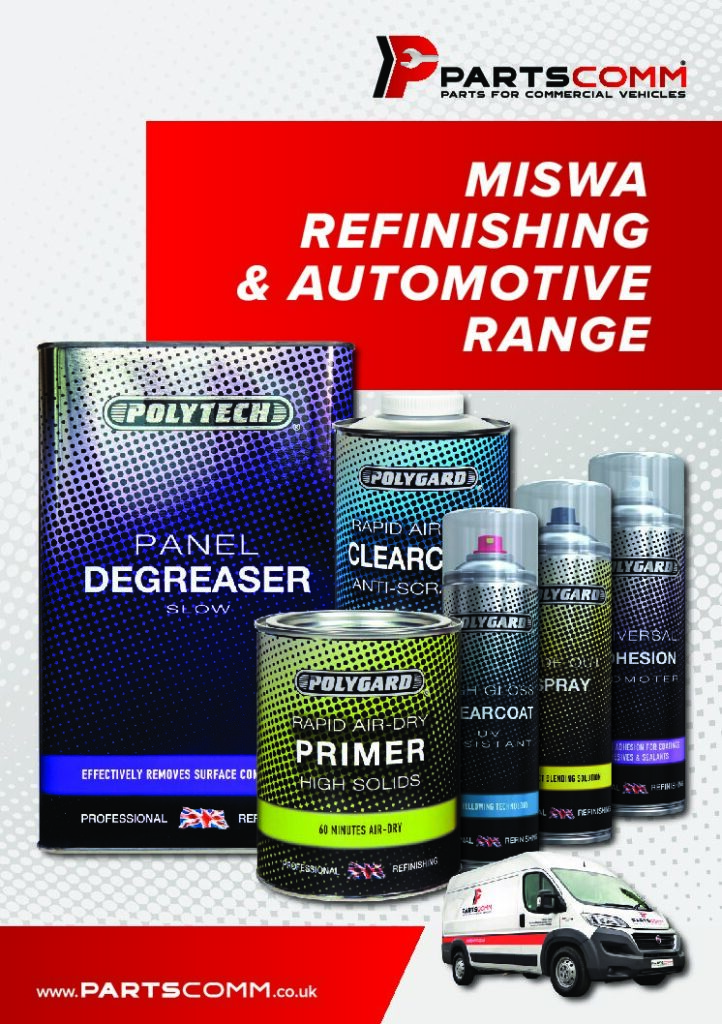 P PC01 1221 Miswa Refinishing & Automotive Range Brochure 8pp A5